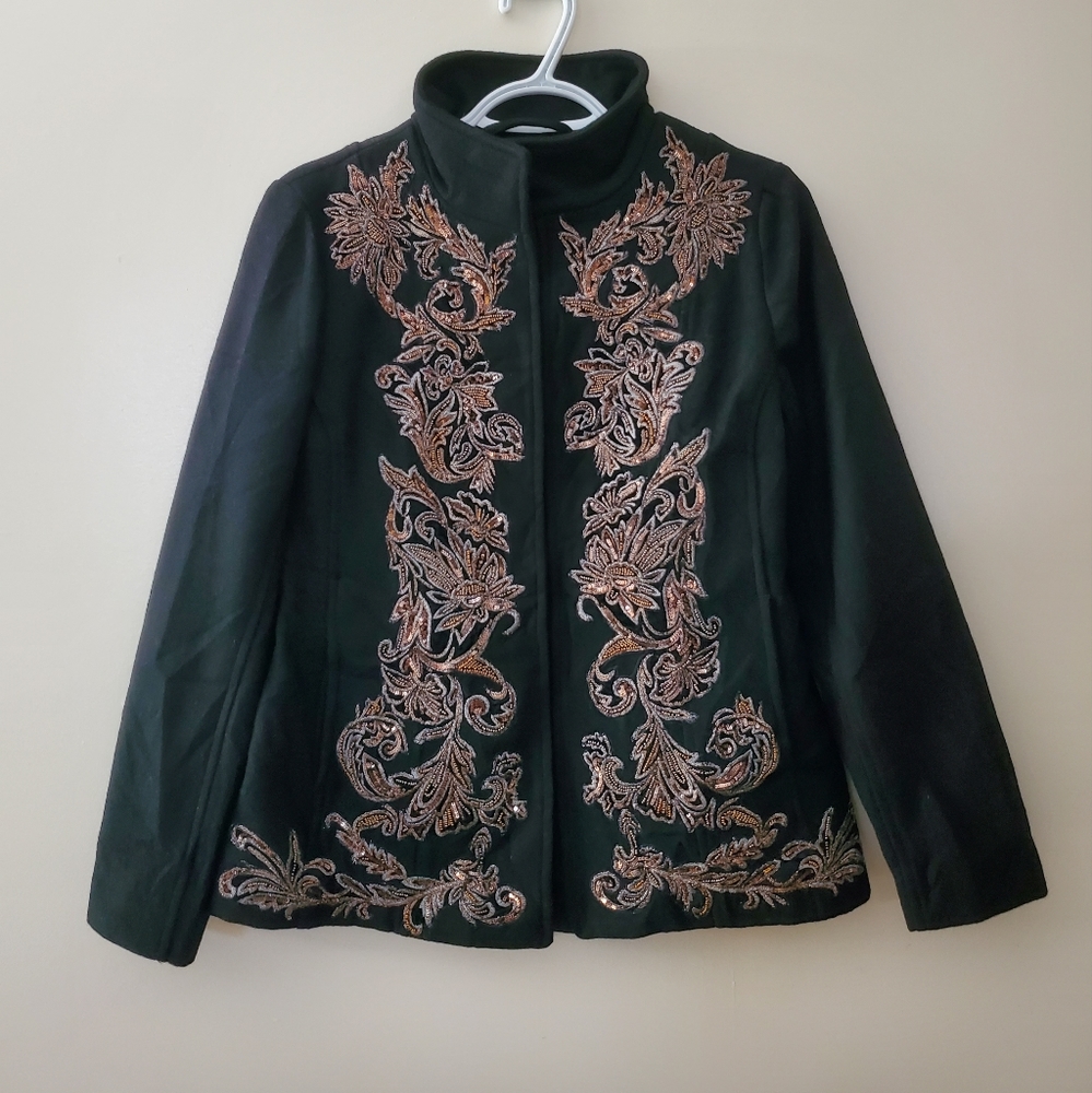 Chico's Embellished Jacket - Picture 7 of 15